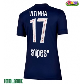 Paris Saint-Germain Vitinha #17 Hemmatröja Kvinnor 2025-26 Kortärmad